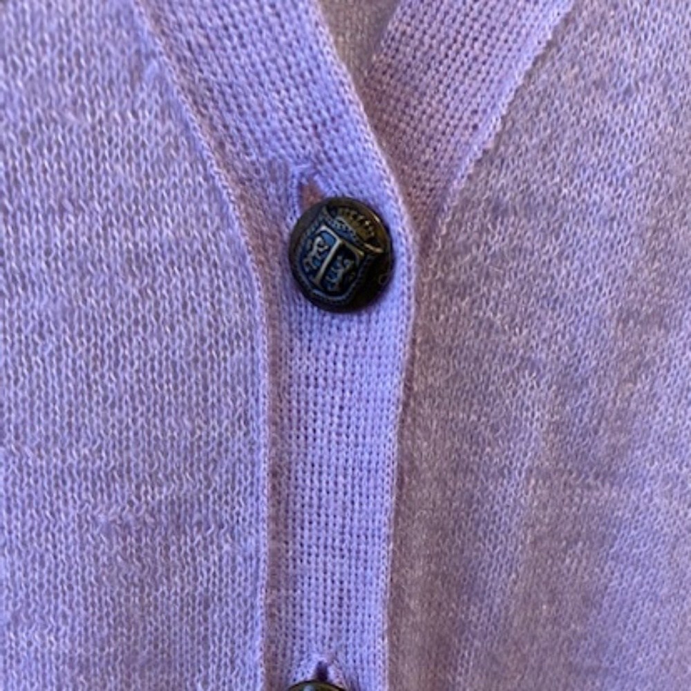 Talbots Lilac Cardigan